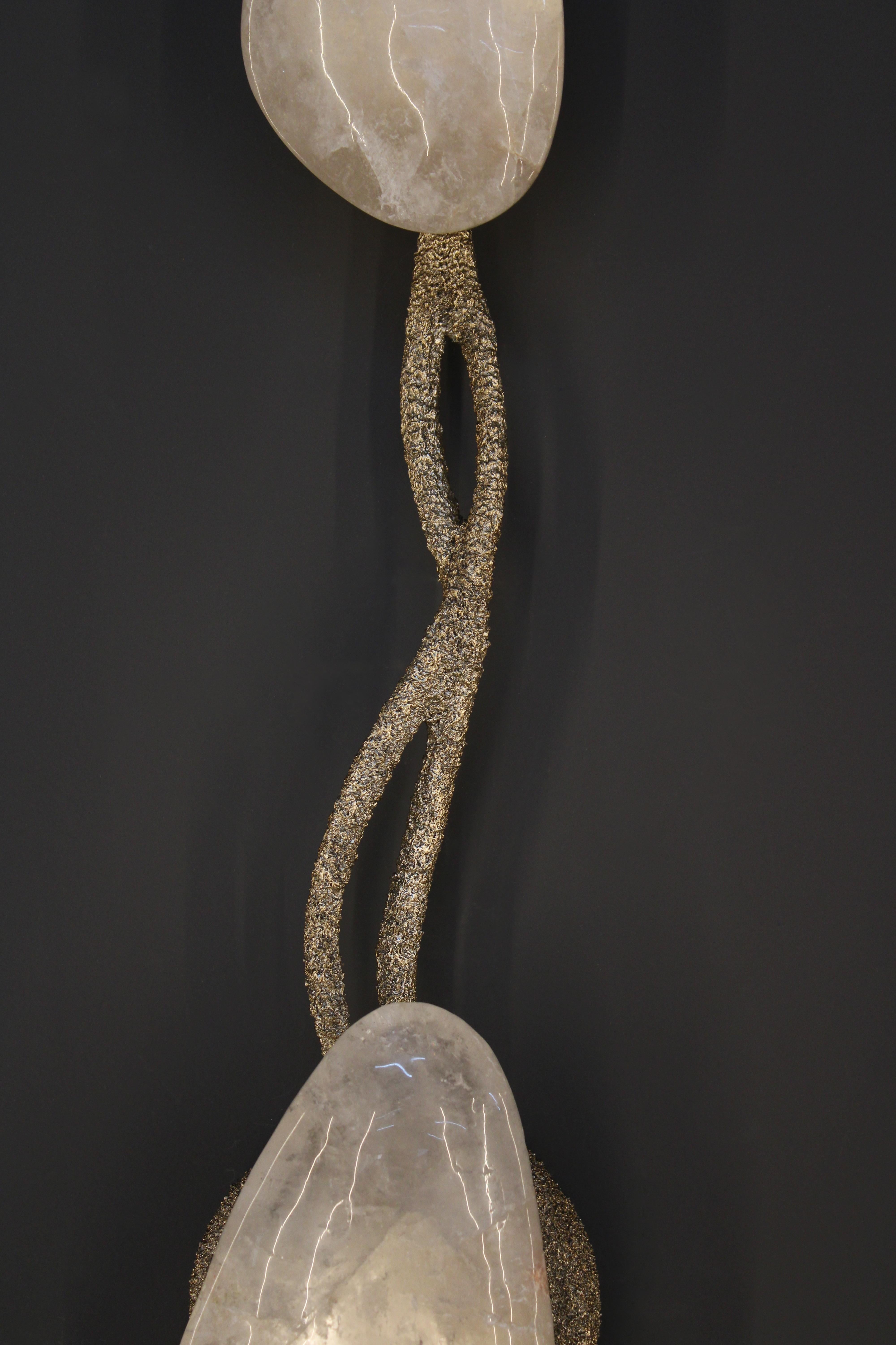 Art Deco Delphi V Wall Lamp by Aver For Sale