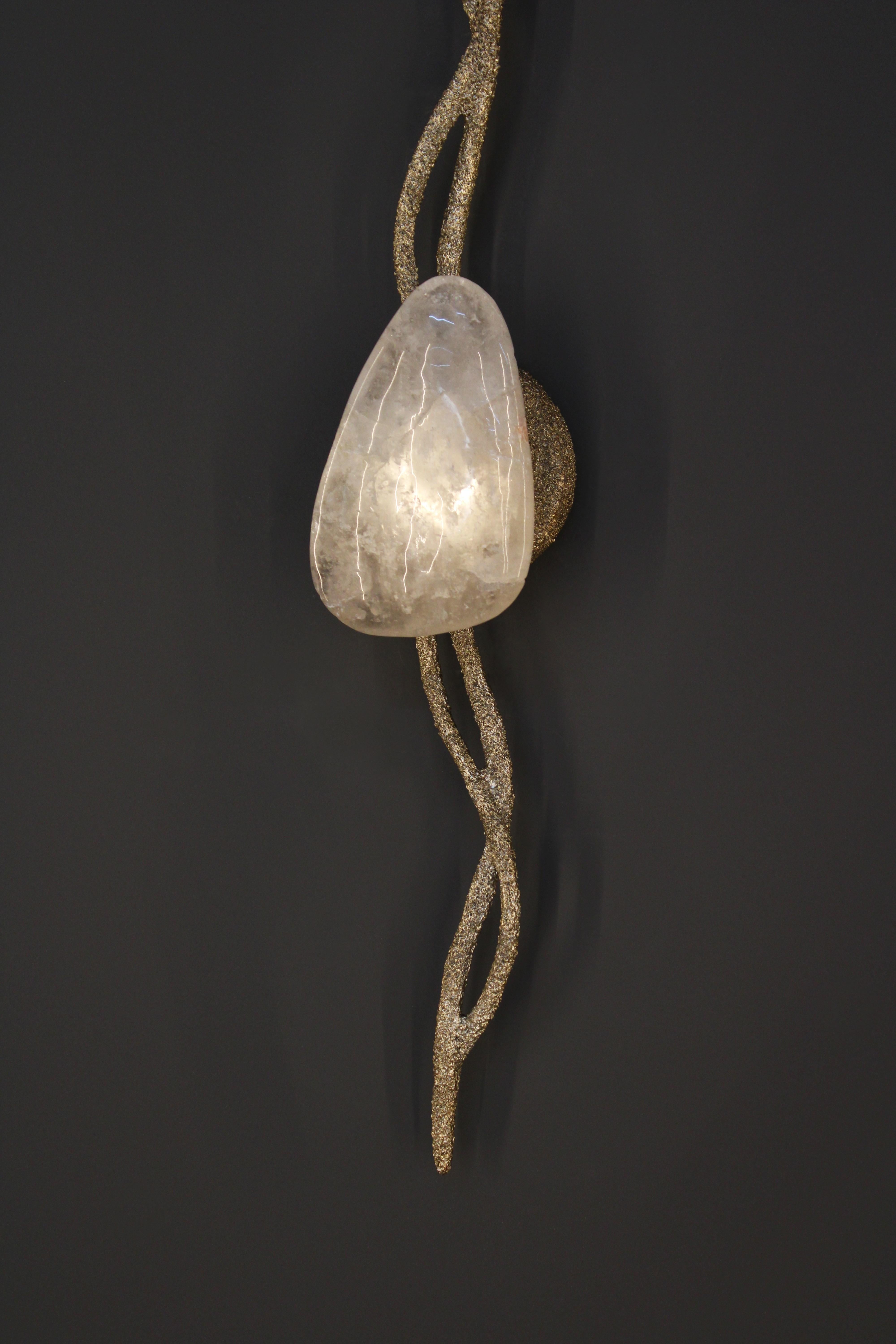 Brazilian Delphi V Wall Lamp by Aver For Sale