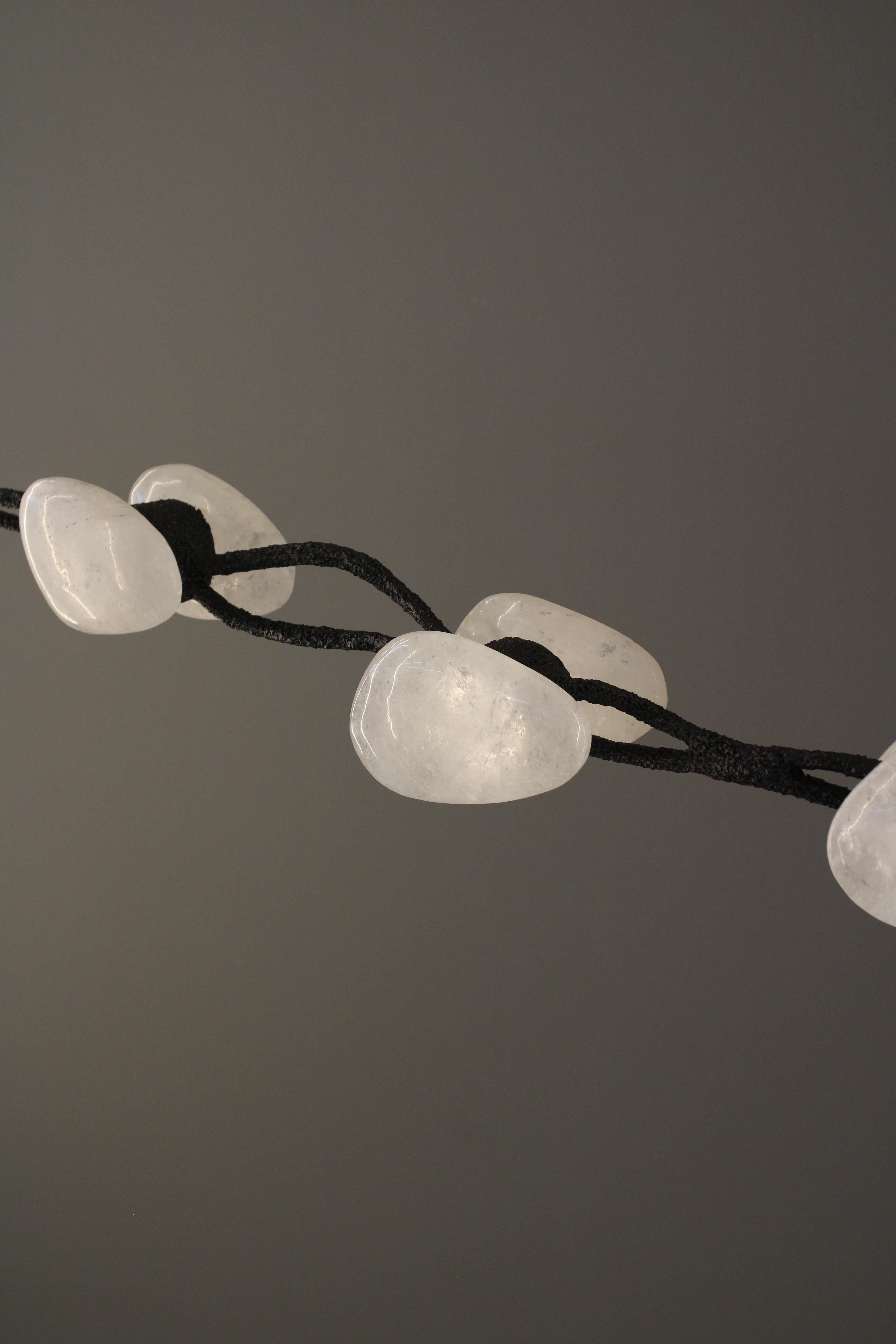 Art Deco Delphi VII Pendant Lamp by Aver For Sale