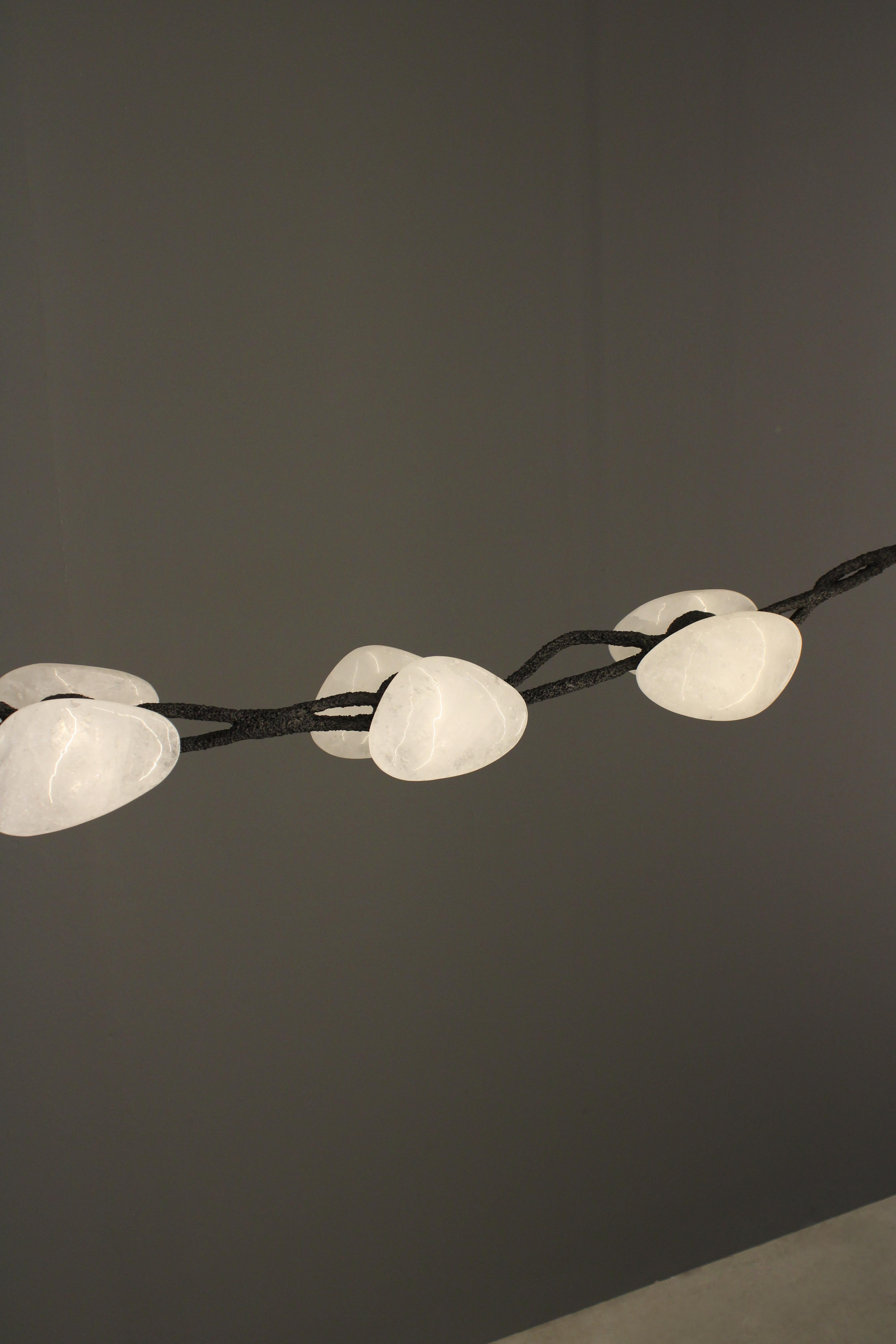 Brazilian Delphi VII Pendant Lamp by Aver For Sale