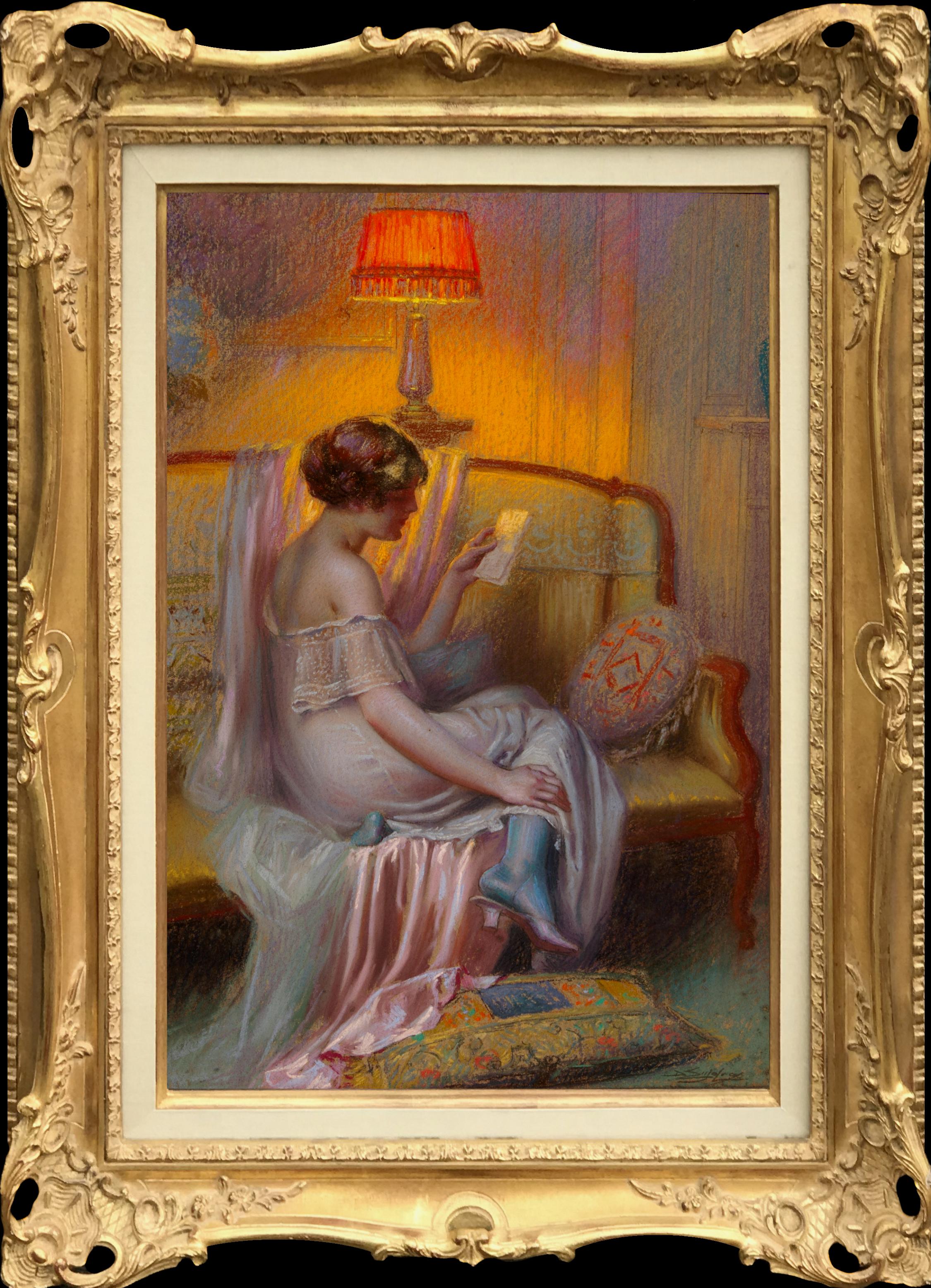 Delphin Enjolras Portrait Painting - The Love Letter