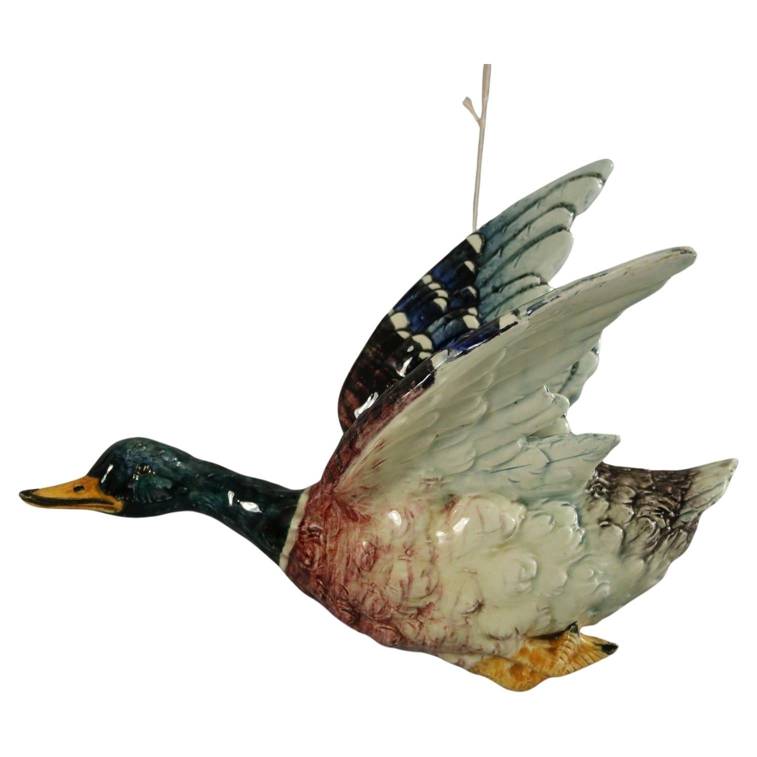 Delphin Massier Mallard Duck Wall Pocket