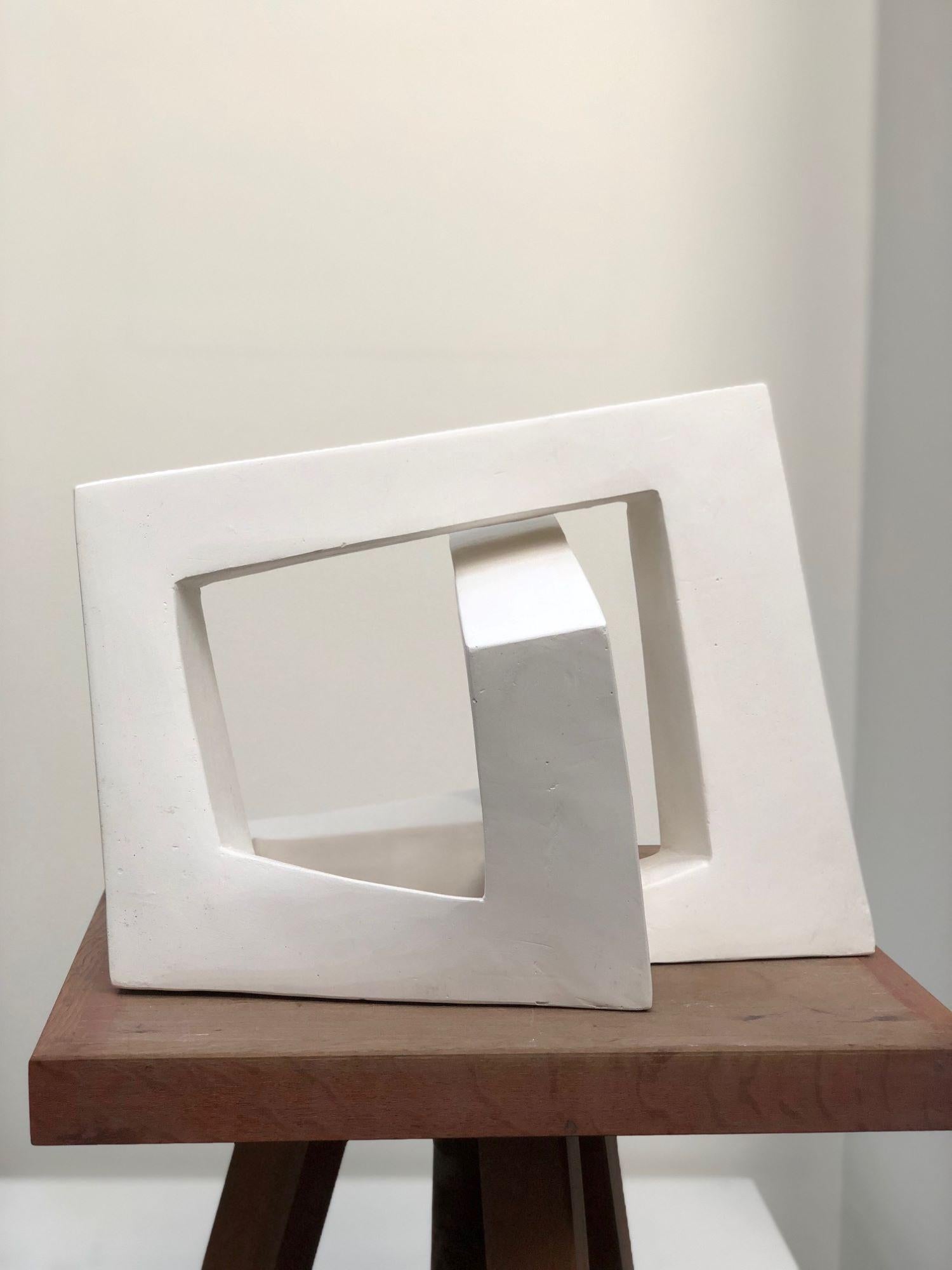 Arch is a plaster sculpture by contemporary artist Delphine Brabant, dimensions are 35 × 32 × 29 cm (13.8 × 12.6 × 11.4 in). 
The sculpture is signed and numbered, it is part of a limited edition of 8 editions + 4 artist’s proofs, and comes with a