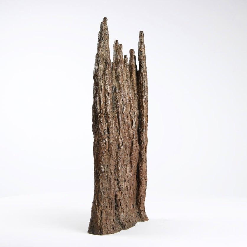 Cathedral by Delphine Brabant - Contemporary abstract bronze sculpture For Sale 2