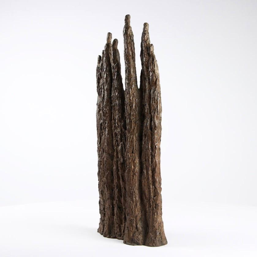 Cathedral by Delphine Brabant - Contemporary abstract bronze sculpture For Sale 3