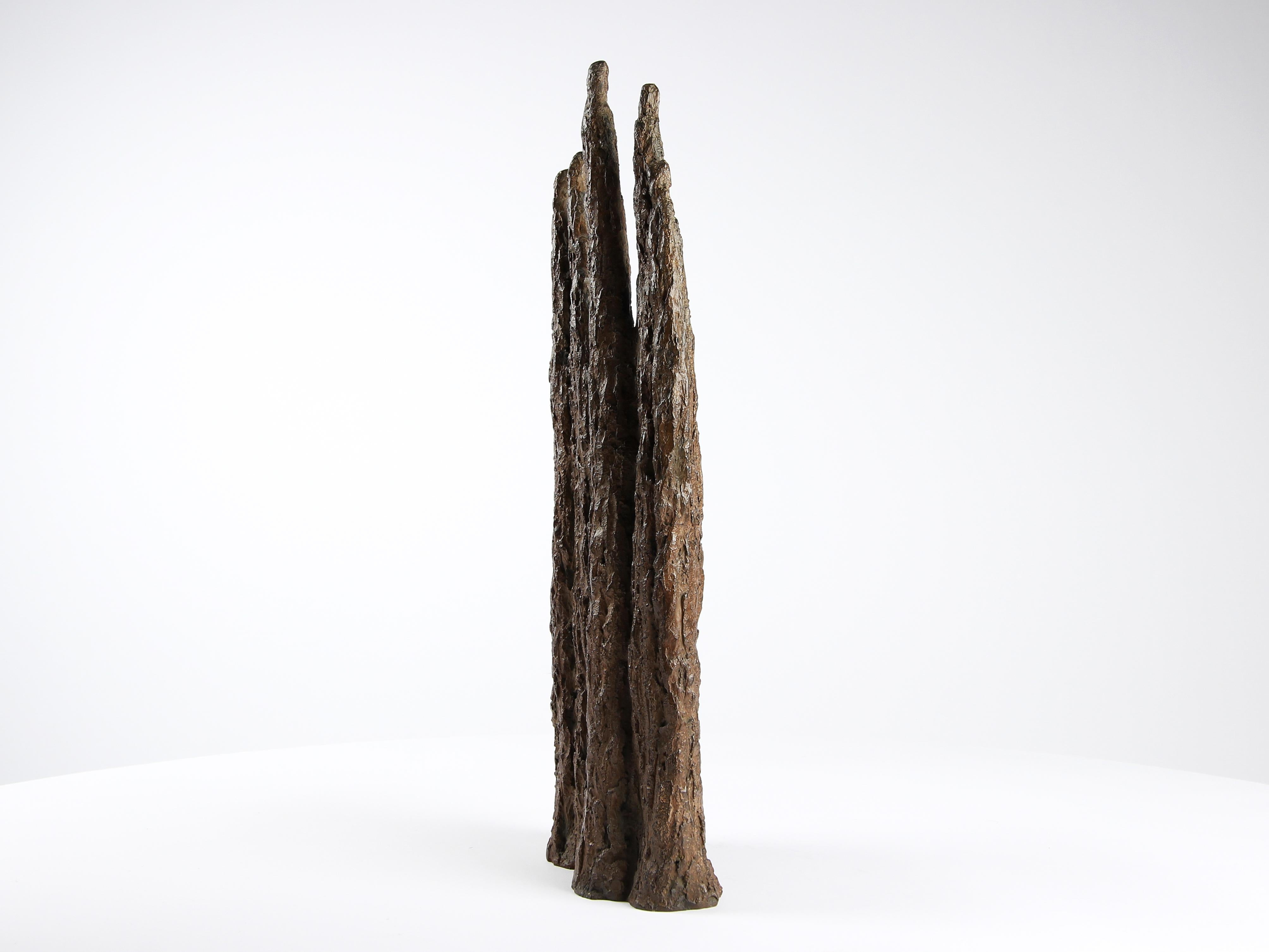 Cathedral by Delphine Brabant - Contemporary abstract bronze sculpture For Sale 7