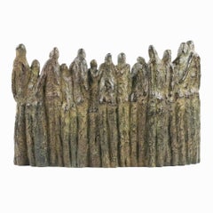Group II by Delphine Brabant - contemporary bronze sculpture, human figures