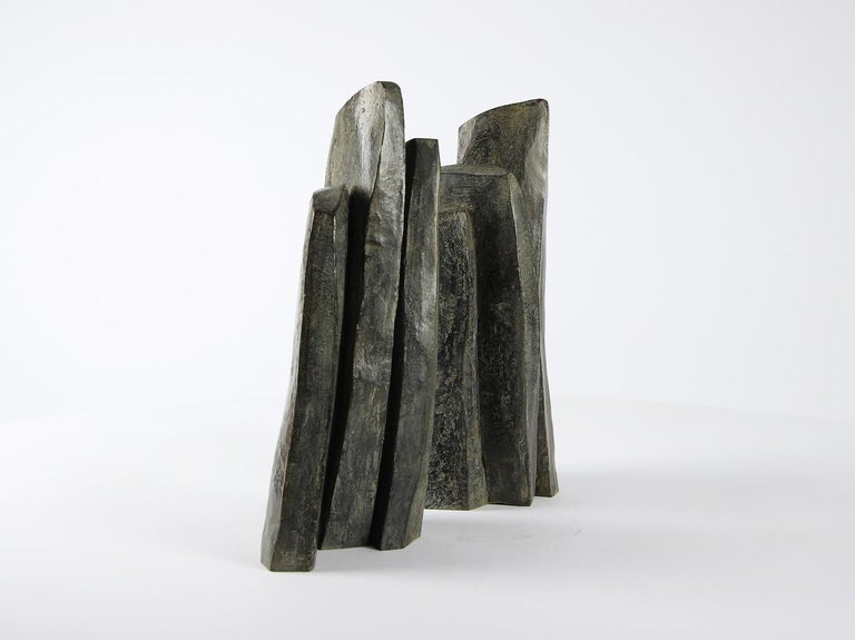 Lignée by Delphine Brabant - Abstract Bronze Sculpture For Sale 2