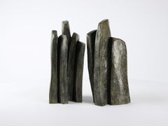 Lignée by Delphine Brabant - Abstract Bronze Sculpture