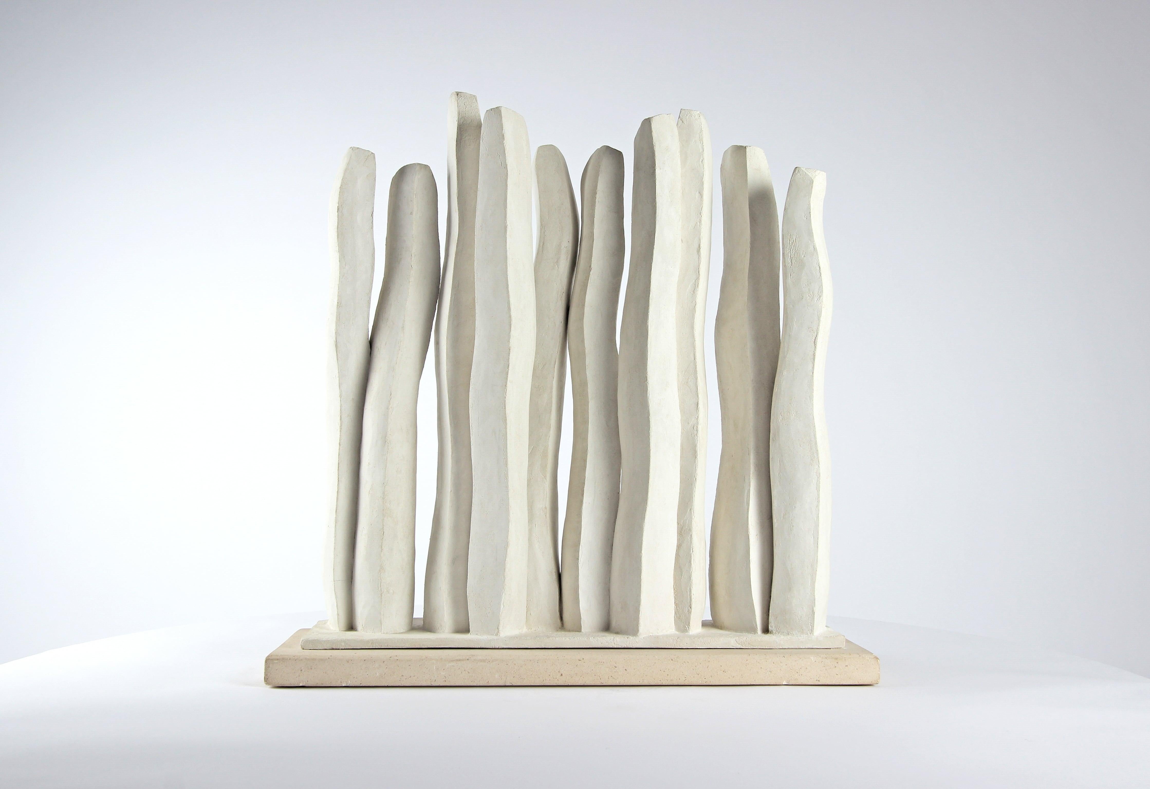 contemporary plaster sculpture