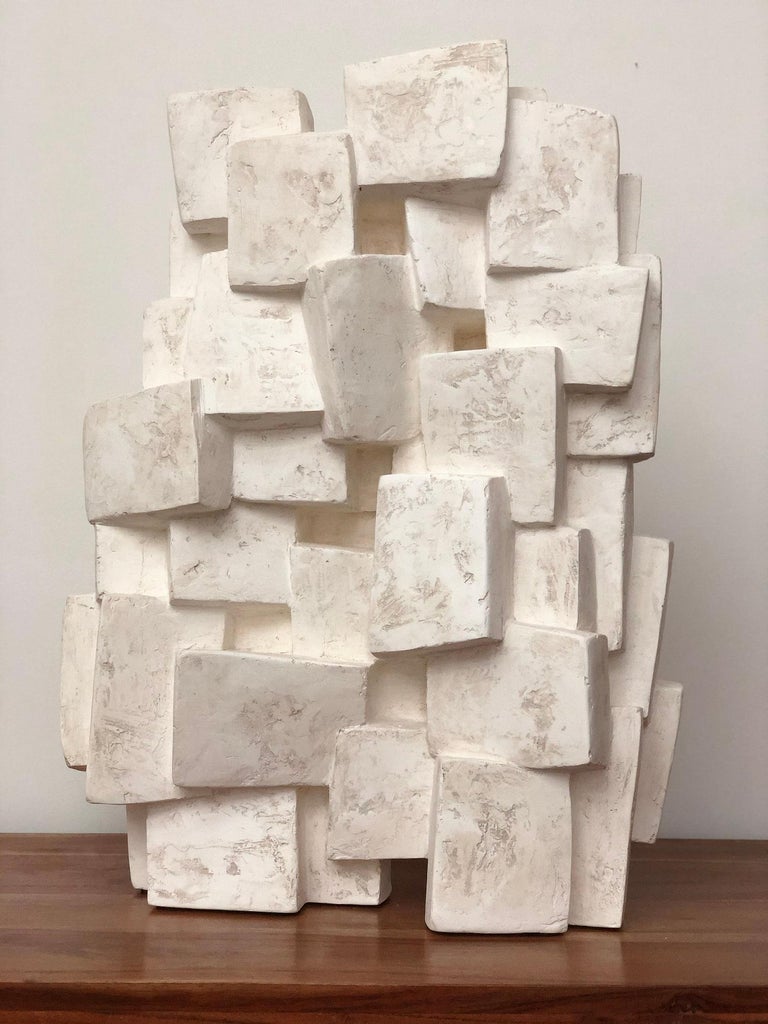 Delphine Brabant Unity I, Abstract Geometric Sculpture For Sale at