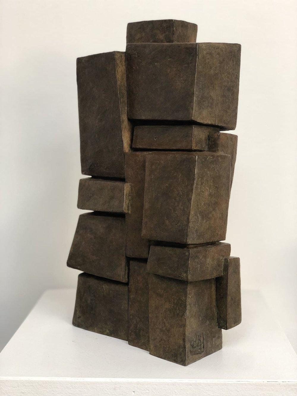 Unity I is a bronze sculpture by contemporary artist Delphine Brabant, dimensions are 31 × 21 × 10 cm (12.2 × 8.3 × 3.9 in). 
The sculpture is signed and numbered, it is part of a limited edition of 8 editions and comes with a certificate of