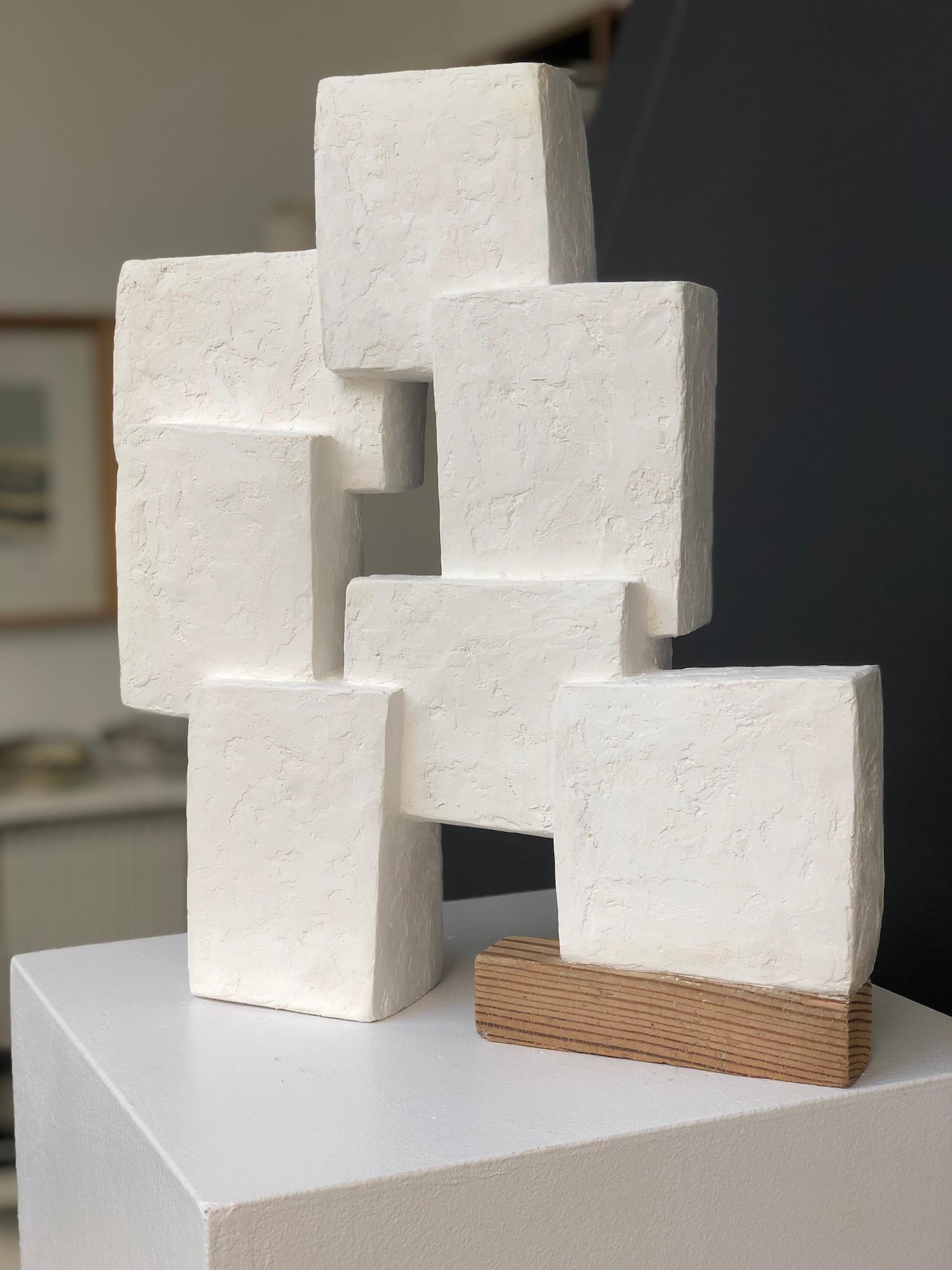 Unity VI de Delphine Brabant - Sculpture géométrique abstraite contemporaine en vente 3