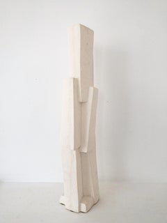 Unity VIII, Plaster by Delphine Brabant (60 cm / 23.6 In High)