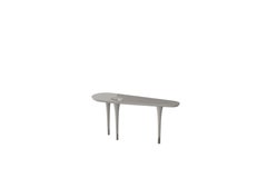 Delphine Console Table with Popular Gray Lacquer Finish by Ultramobili