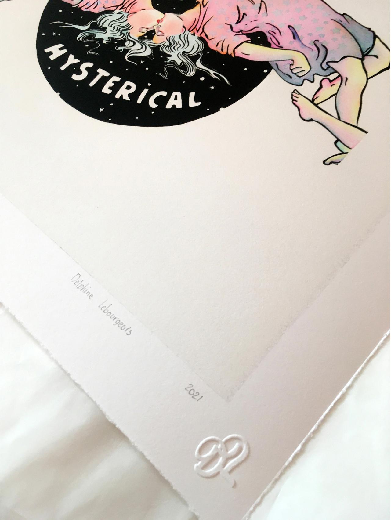 All Hysterical - Print by Delphine Lebourgeois