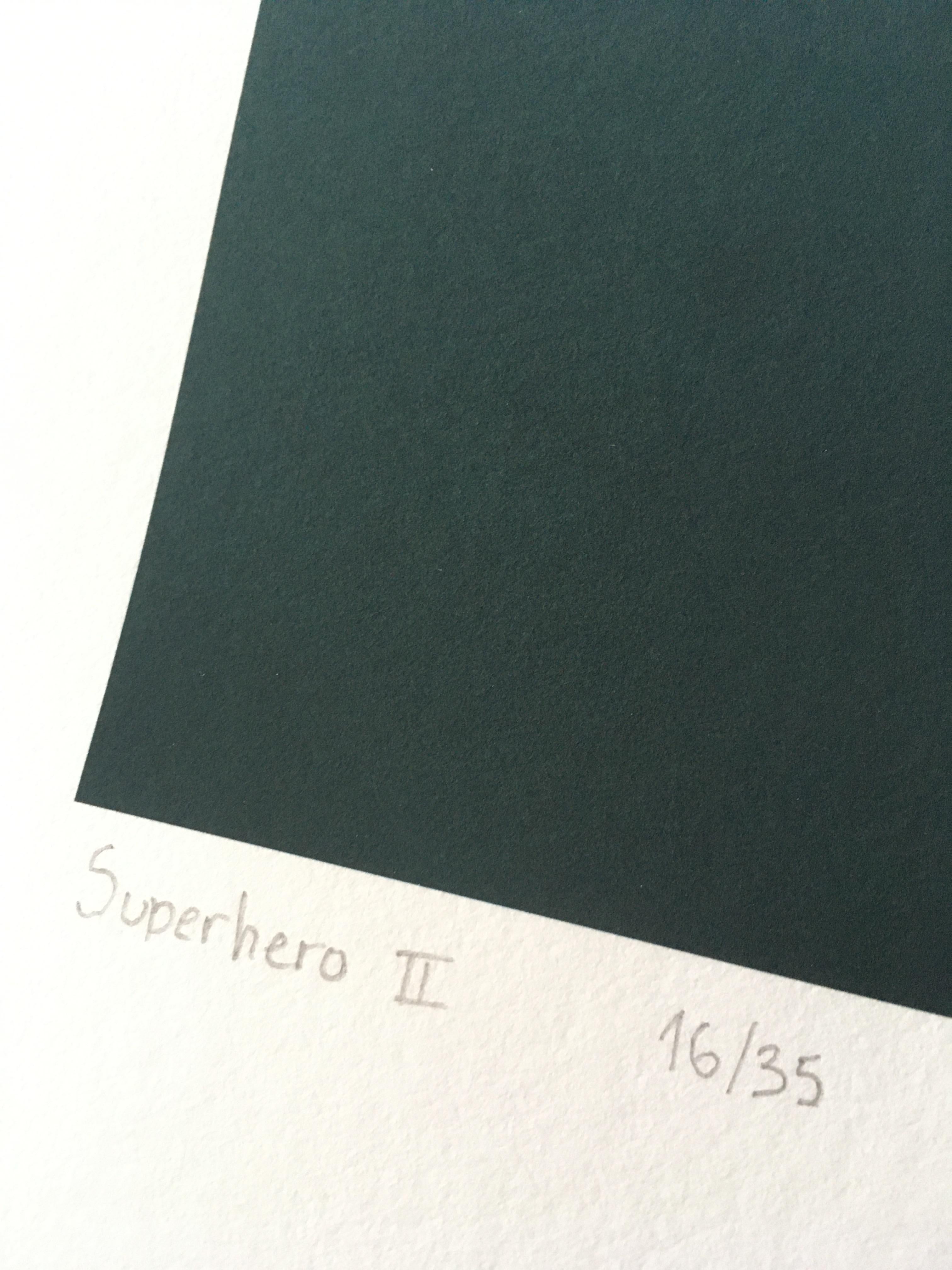 Superhero II - Print by Delphine Lebourgeois
