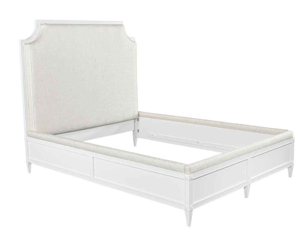Cadre de lit Queen Size de Delphine par Baker Furniture en vente 9