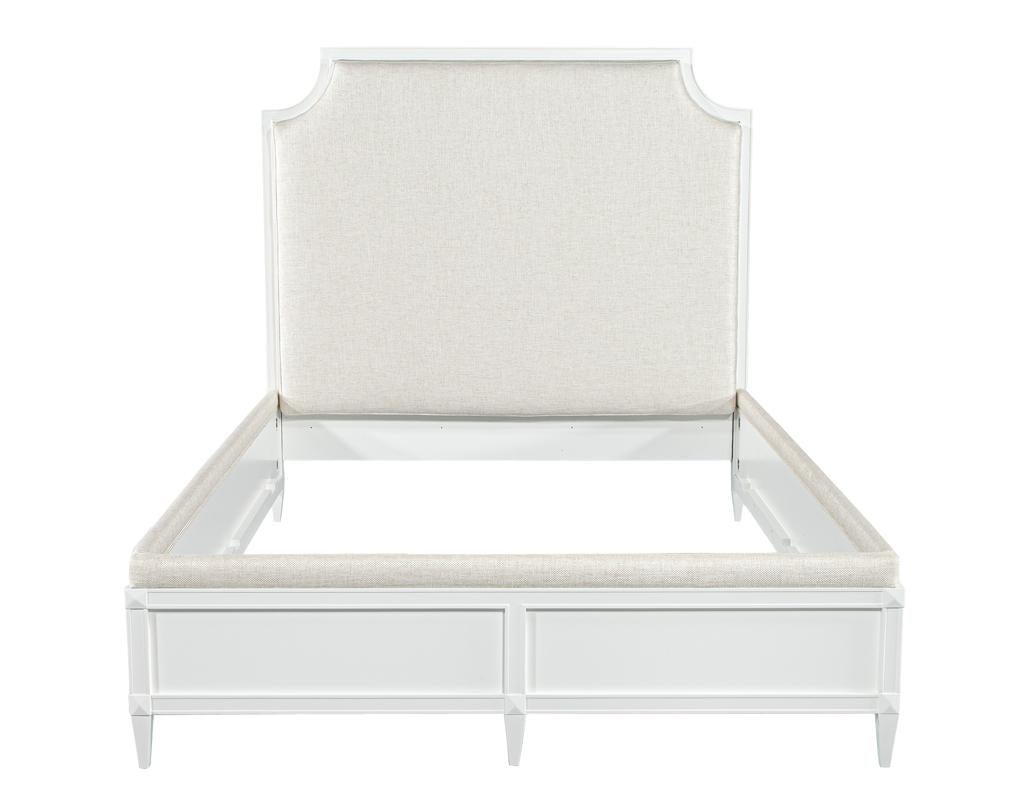 Cadre de lit Queen Size de Delphine par Baker Furniture en vente 10