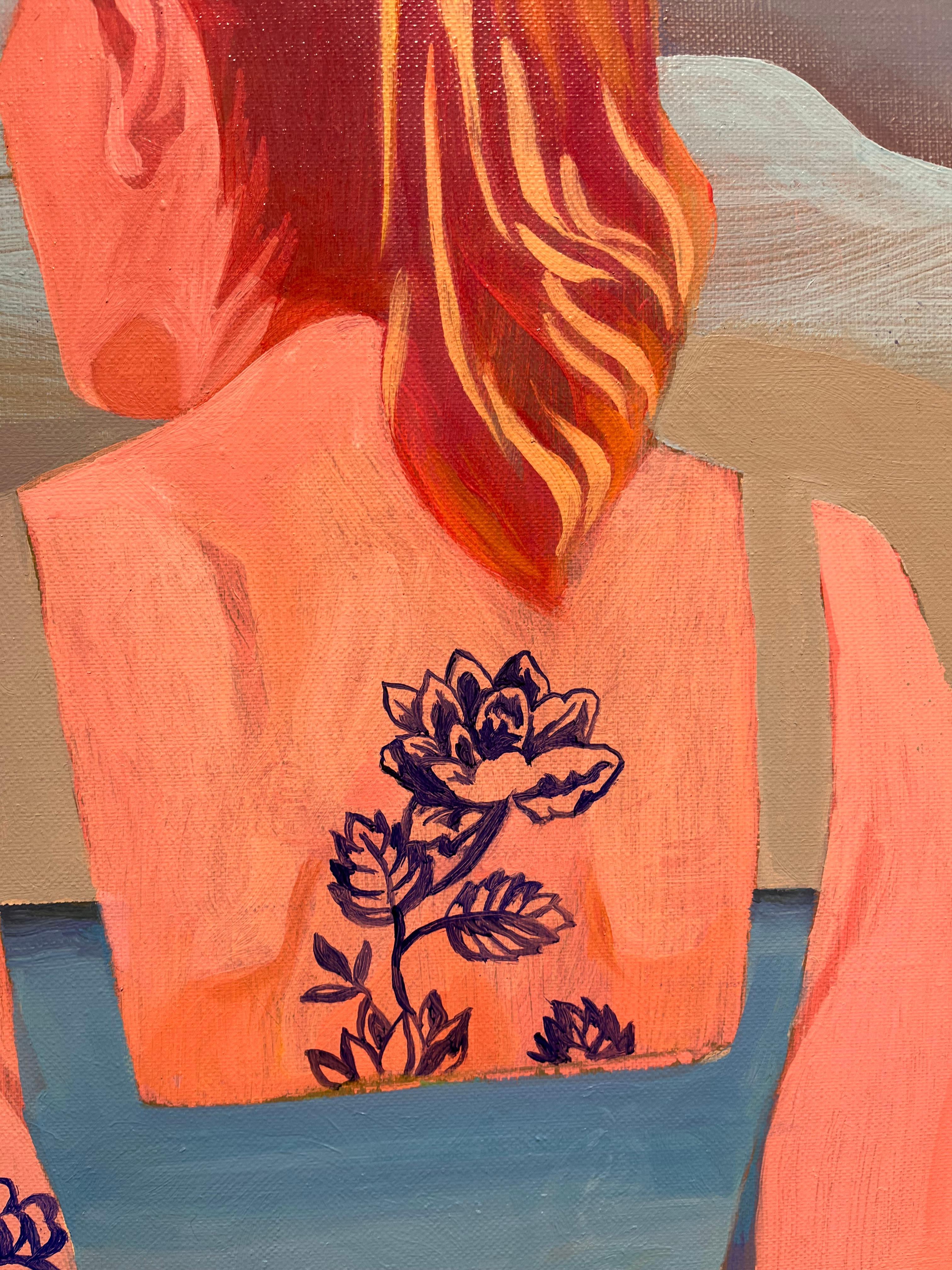 Après l'orage (Zeitgenössisch), Painting, von Delphine Rocher