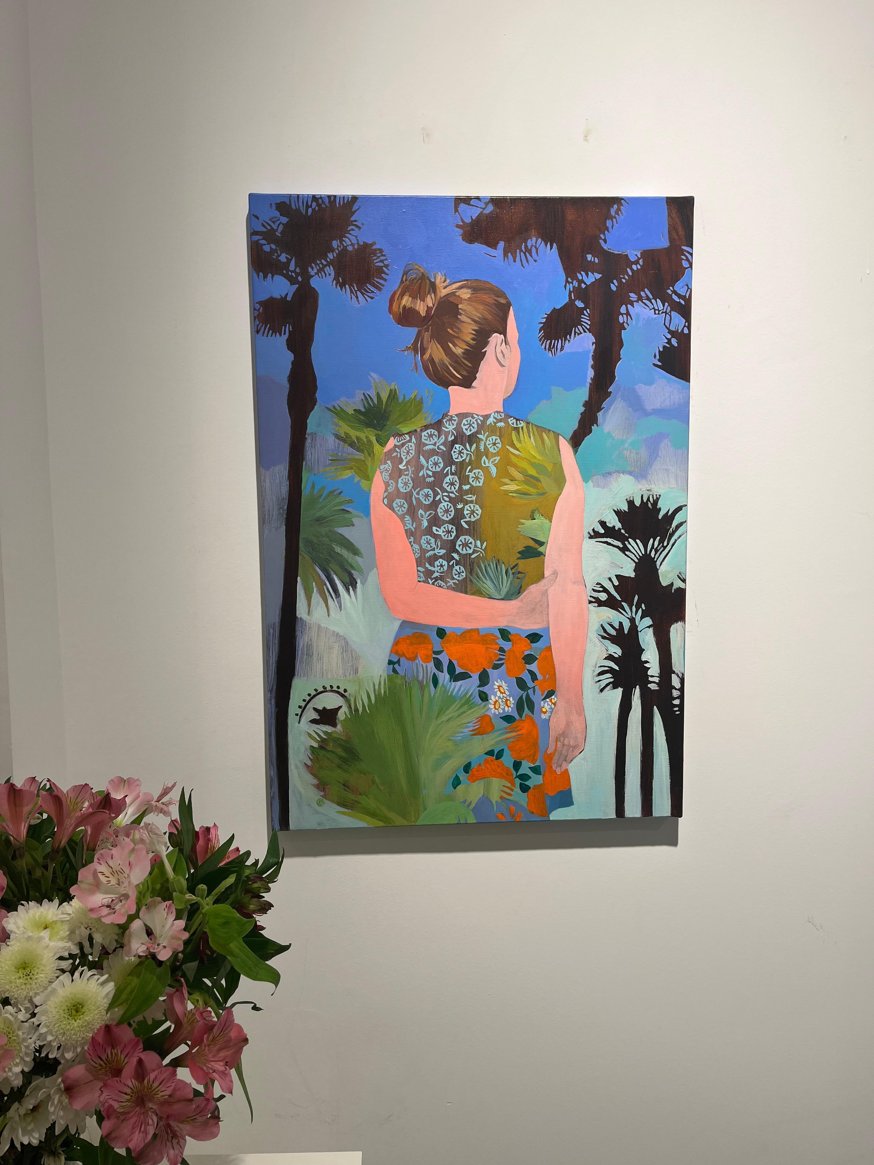 OASIS - Painting by Delphine Rocher