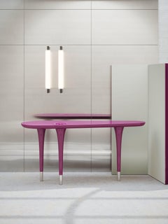 Delphine Traffic Purple Glossy finish Console-Table