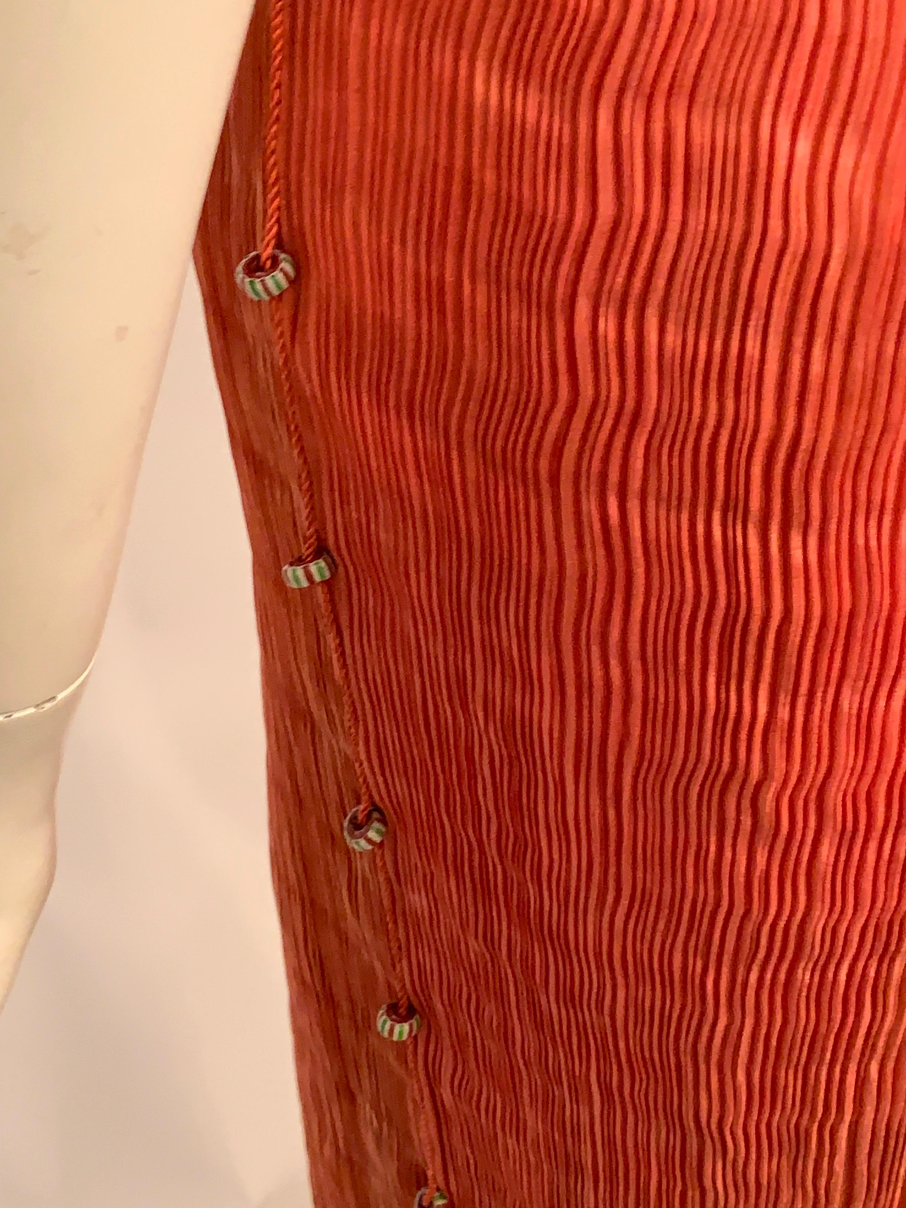 Delphos Venezia Fortuny Style Strapless Dress or Long Skirt 6