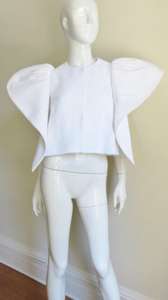 Chaqueta de lino escultural Delpozo