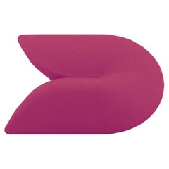 Delta Armchair - Modern Purple Upholstered Armchair