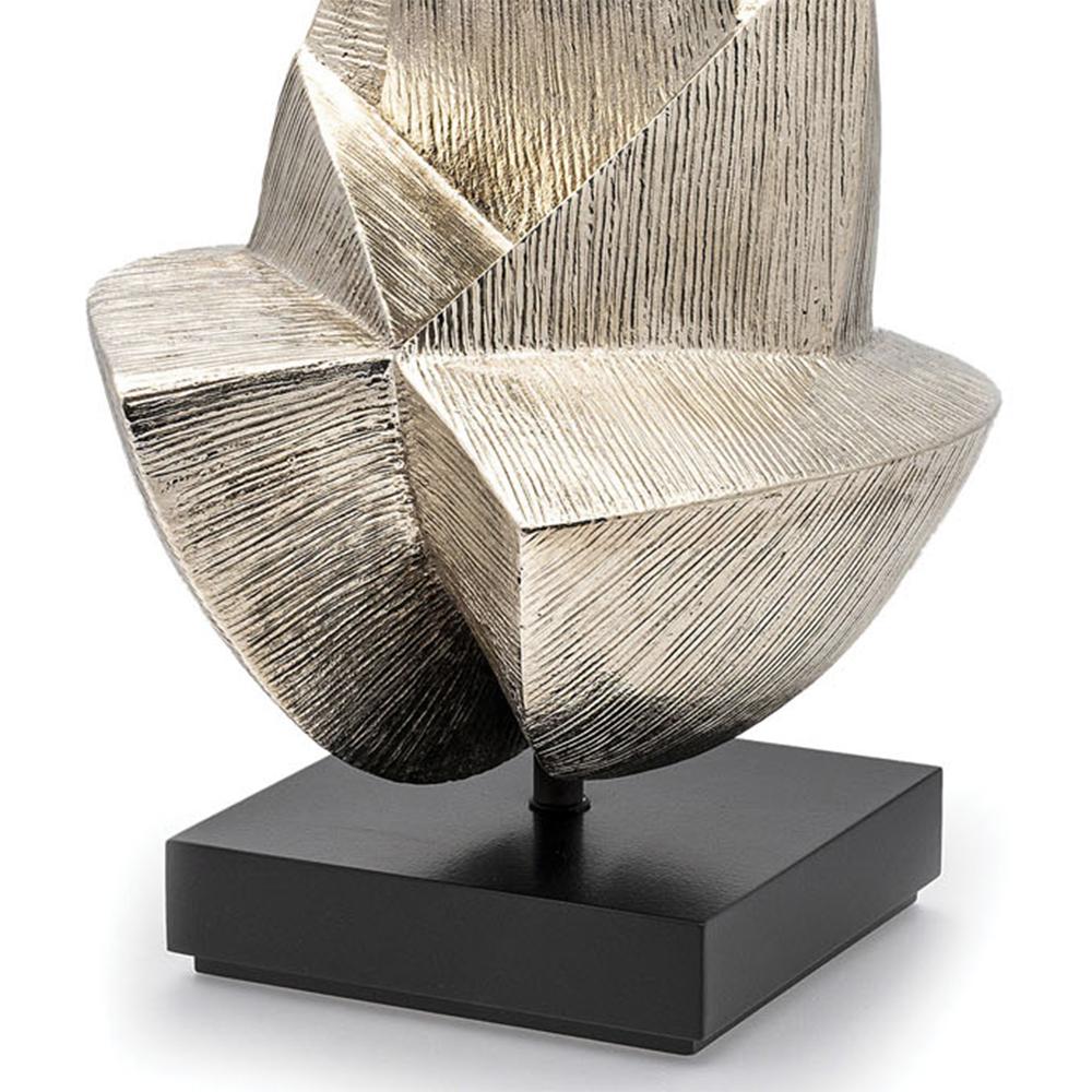 Delta Bronze Silver Sculpture In New Condition For Sale In Paris, FR