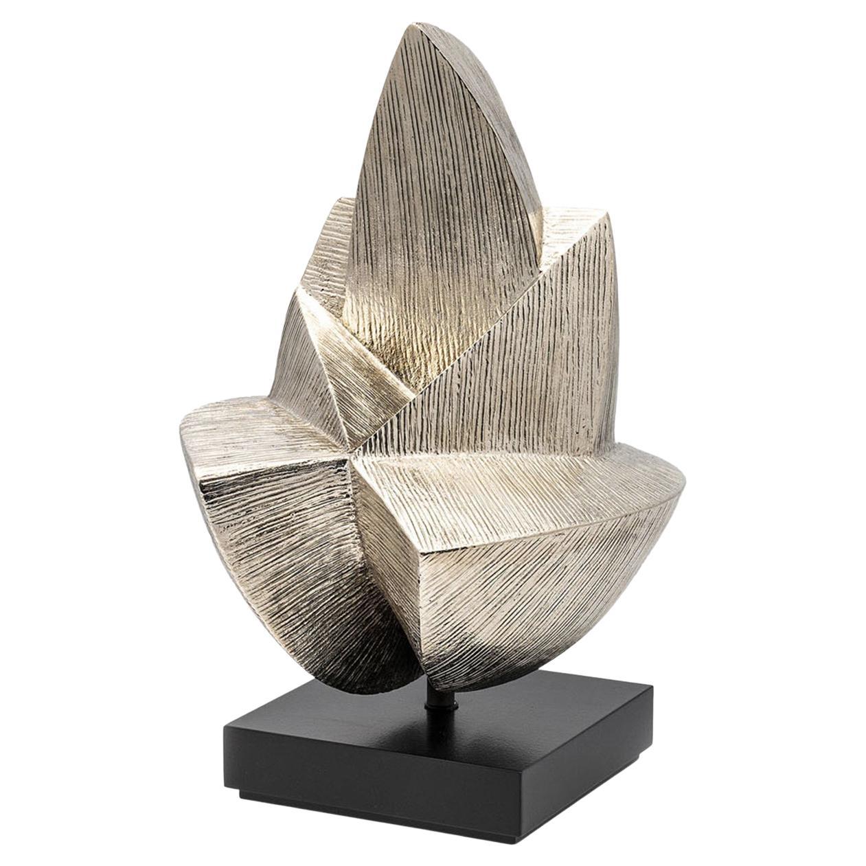 Delta Bronze Silver Sculpture