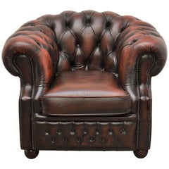 Vintage Delta Chesterfield Lowback Chair Mayfair, 1992