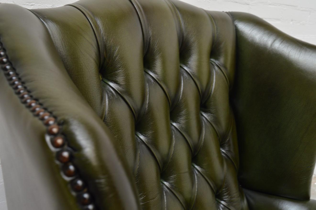 Delta Chesterfield Wing Chair 8