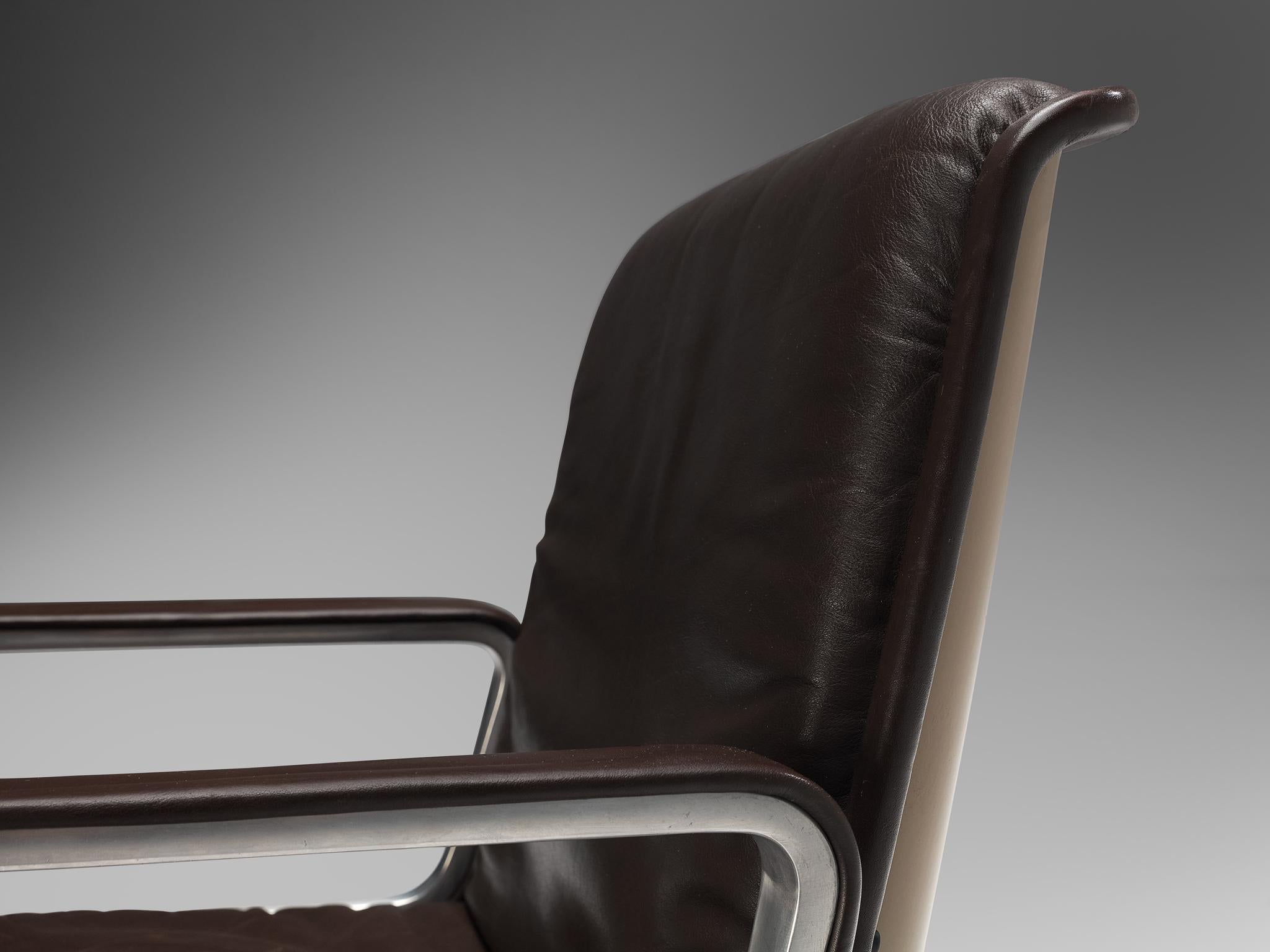 Late 20th Century Delta Design for Wilkhahn Set of Eight Office Chairs