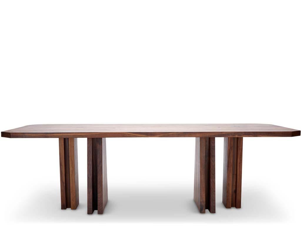 Mid-Century Modern Table de salle à manger Delta de Nikolai LaFuge en vente
