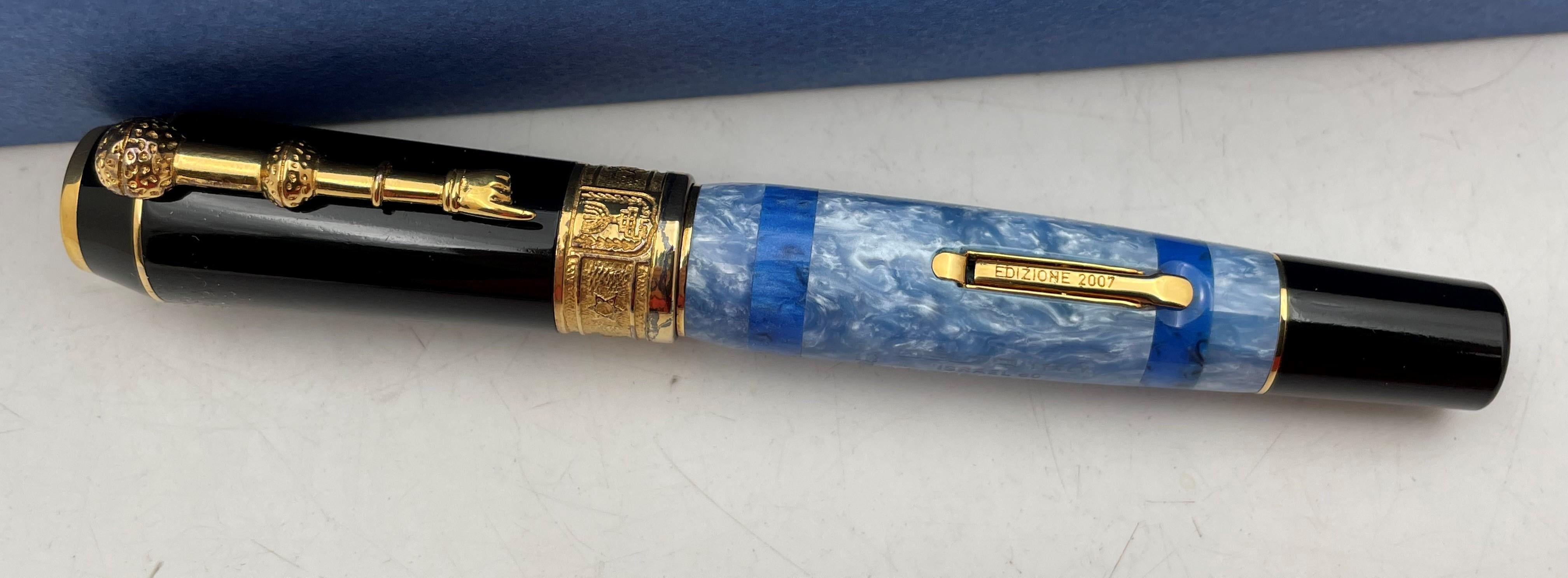 Delta Israel 60th Anniversary Limited Edition Fountain Pen For Sale at