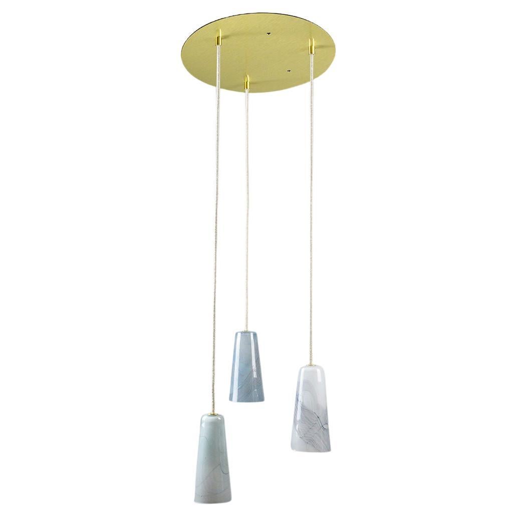 Delta Multiple Pendant by Atelier George For Sale