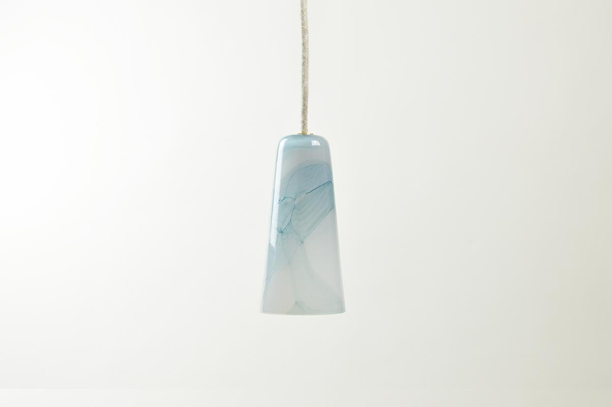 Glass Delta Pendant by Atelier George