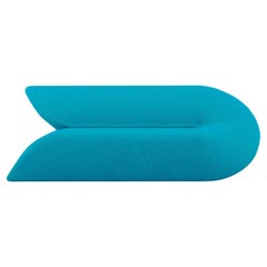 Delta Sofa - Modern Sky Blue Upholstered Three Seat Sofa