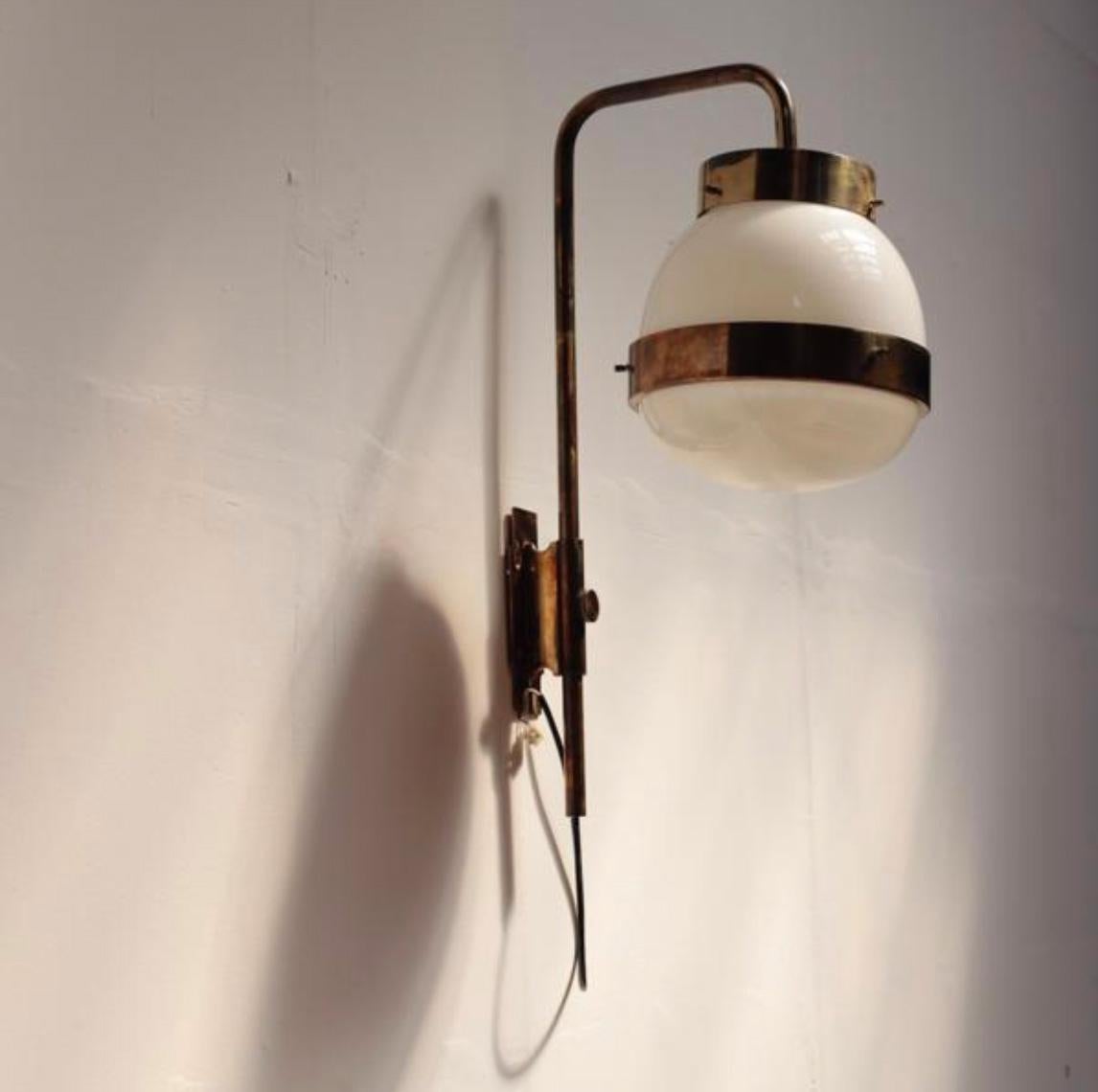 Wandleuchte „DELTA“ von Sergio Mazza für Artemide, 1960er-Jahre (Italienisch) im Angebot