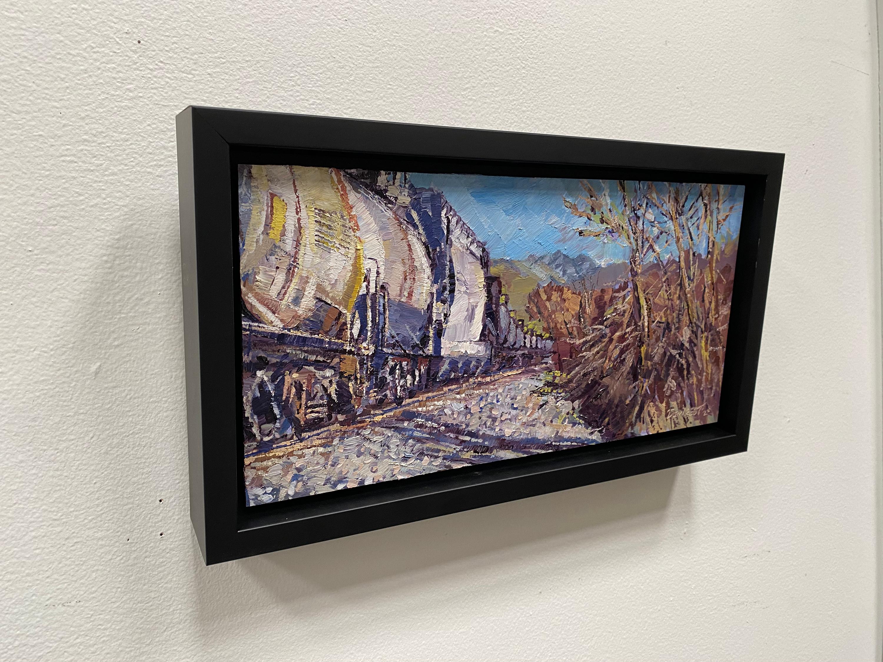 „Granby Fall Colors Hoppers“ (2022) von Delton Demarest, Ölgemälde im Angebot 3