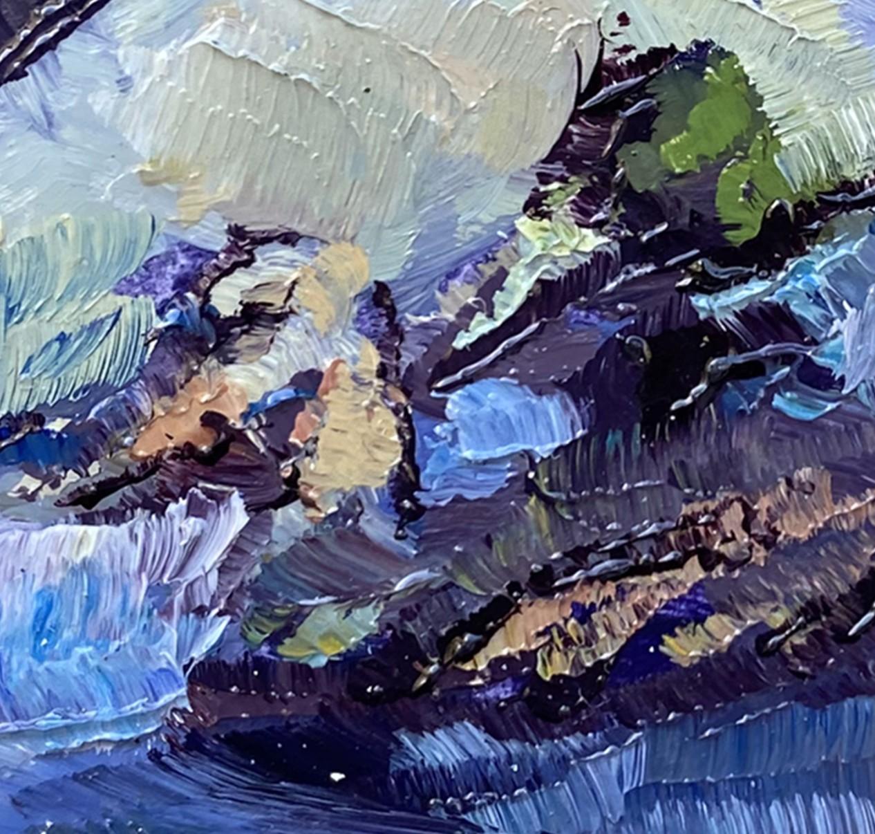 „Mallards with Purge“ (2024) von Delton Demarest, Original-Ölgemälde im Angebot 2