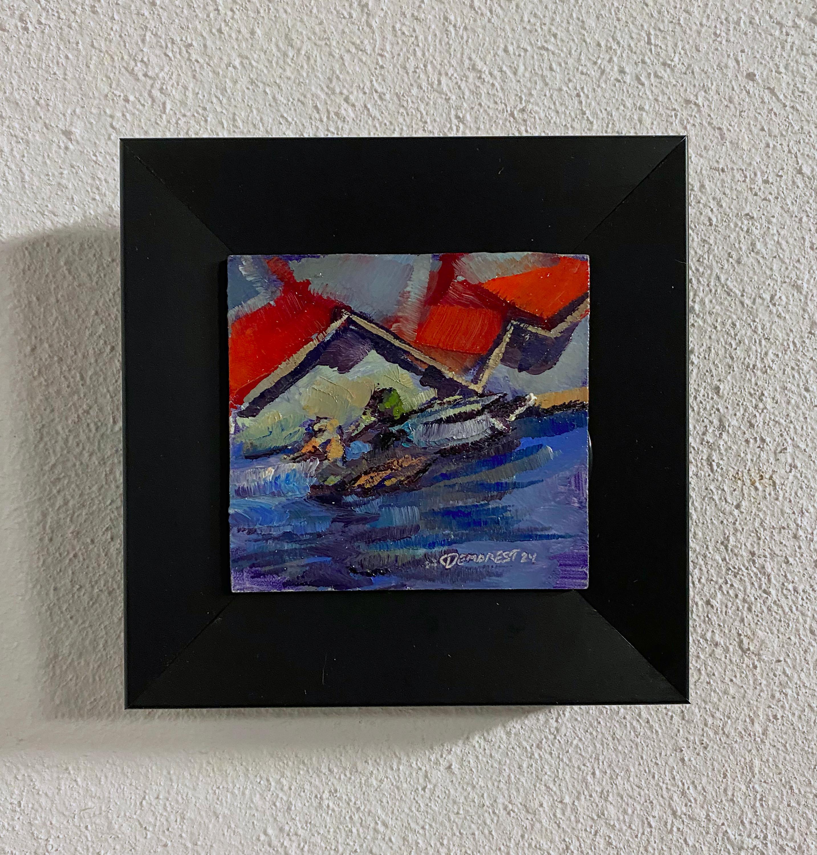 „Mallards with Purge“ (2024) von Delton Demarest, Original-Ölgemälde im Angebot 6