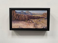 "North Table Mountain" (2022) di Delton Demarest, Pittura a olio originale