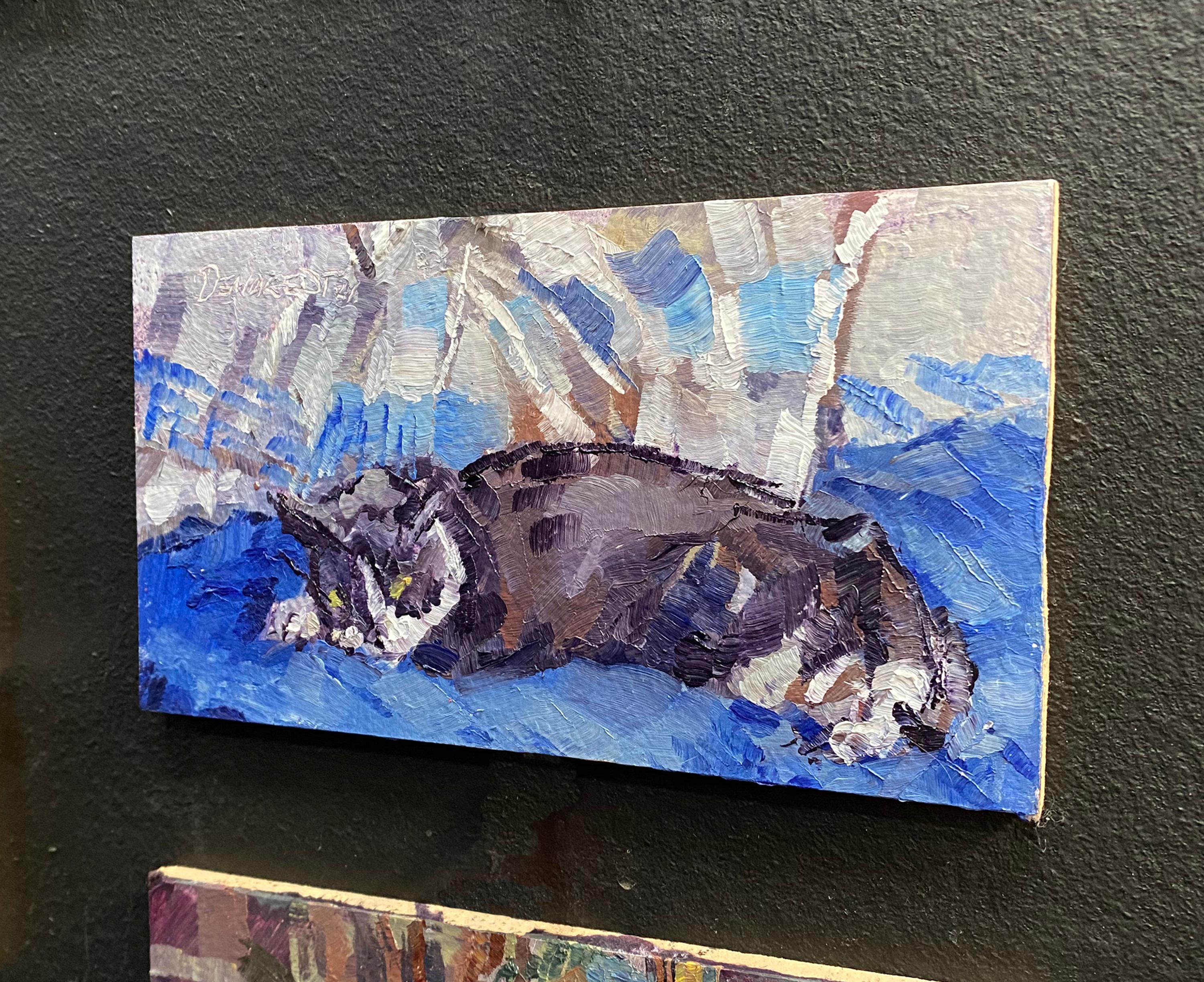„Sable Poses“ (2024) von Delton Demarest, Original-Ölgemälde im Angebot 2