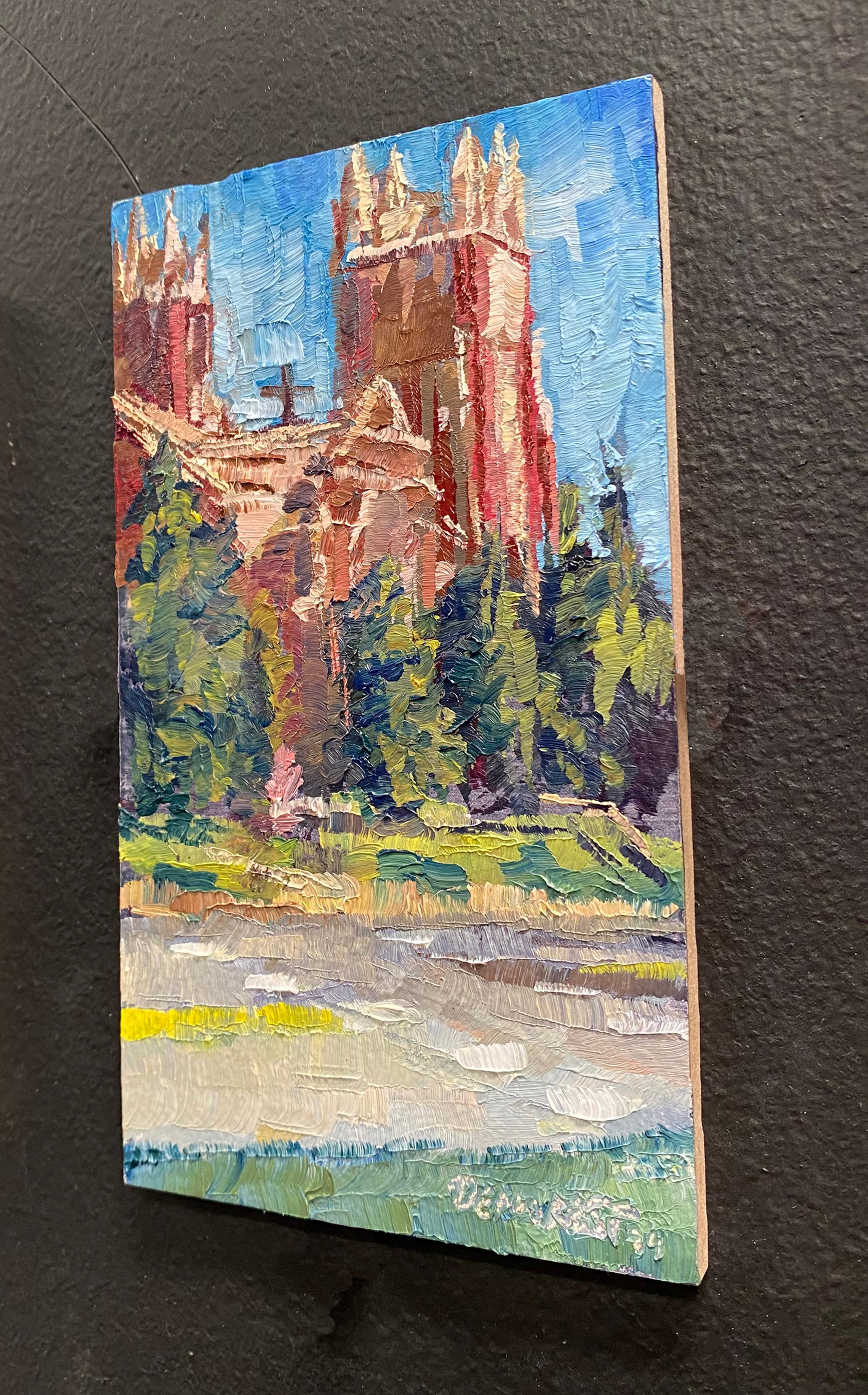 „Saint Ignatius Loyola Basking In Light“ (2024) von Delton Demarest, Ölgemälde im Angebot 2
