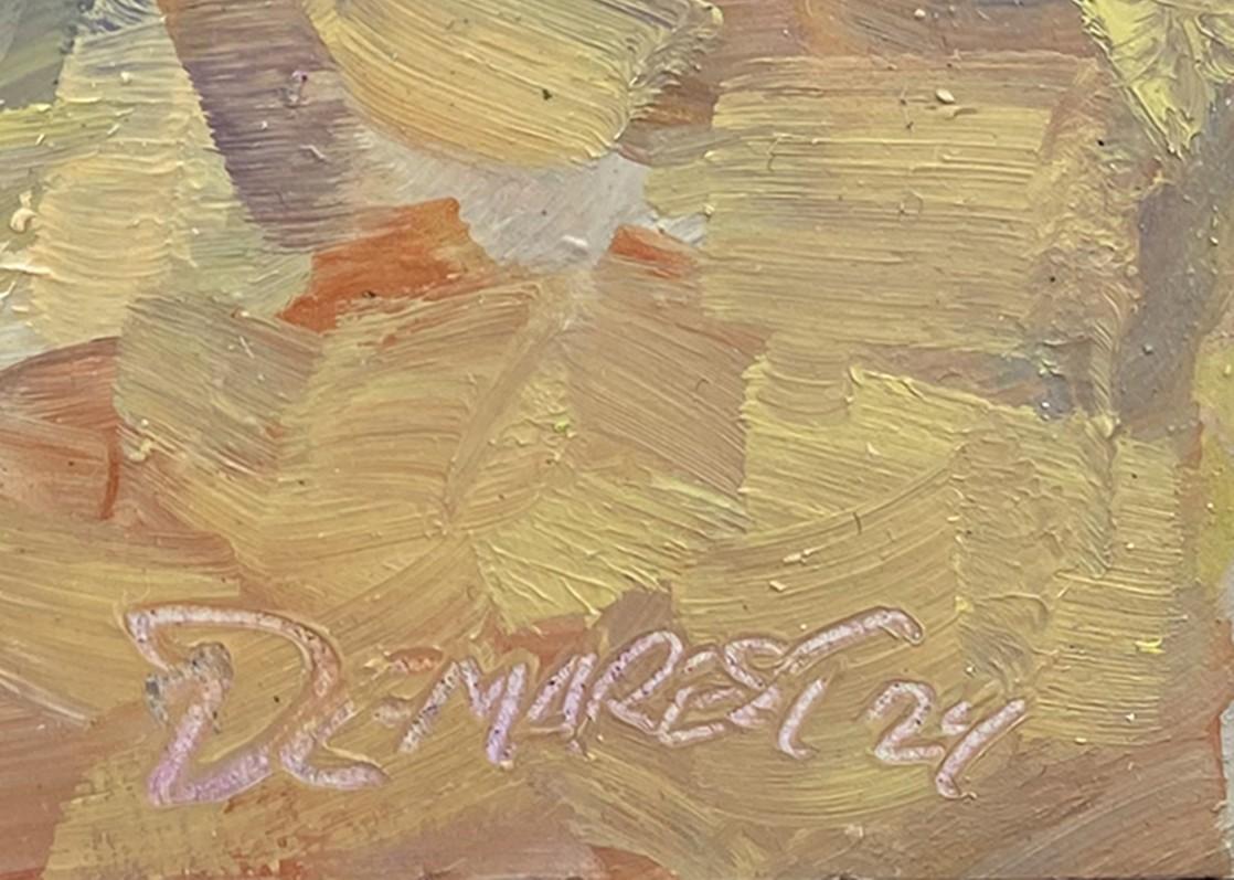 « Sugarmill Bat » (2024) de Delton Demarest, peinture à l'huile originale en vente 1