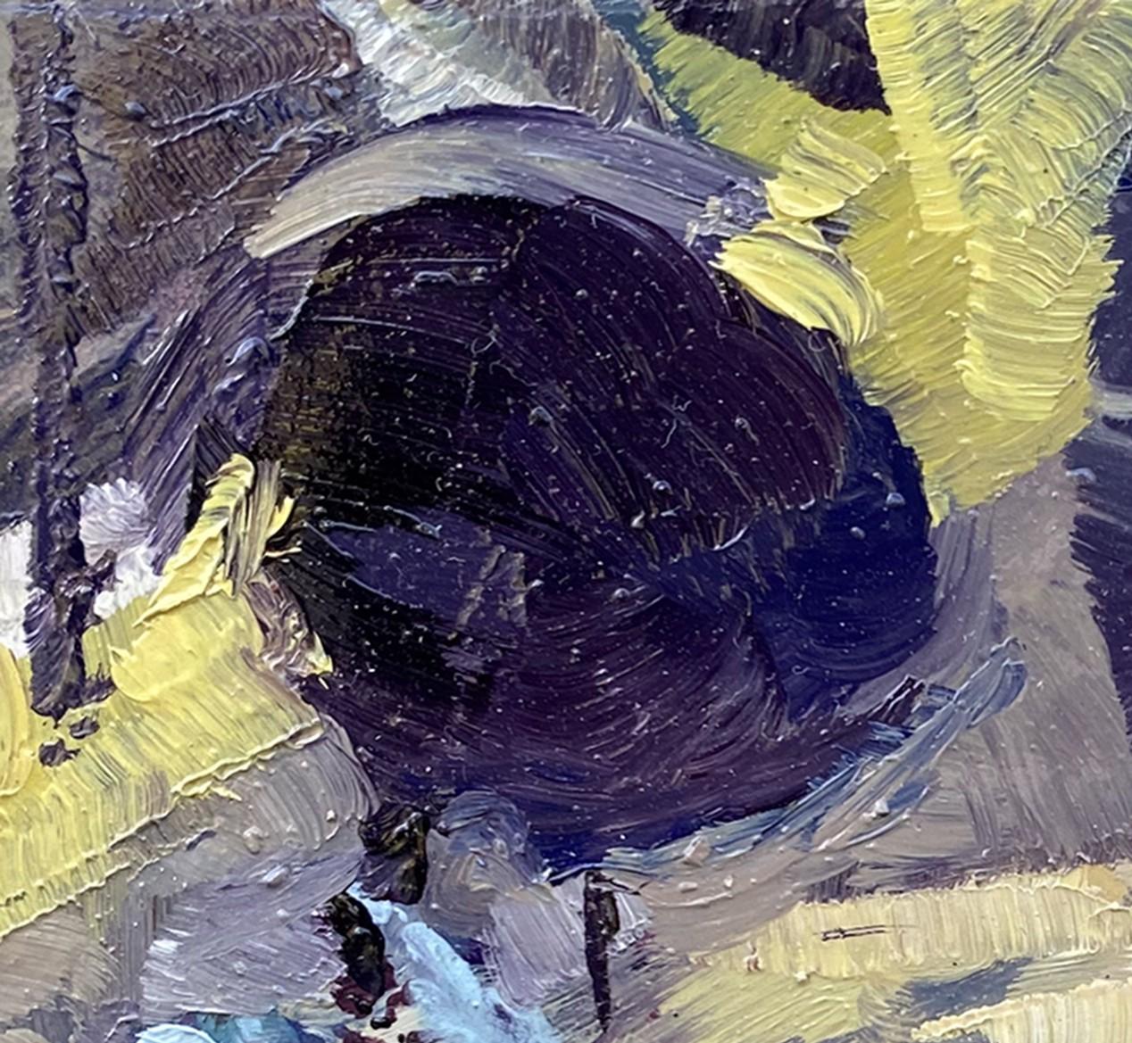 « Sugarmill Bat » (2024) de Delton Demarest, peinture à l'huile originale en vente 2