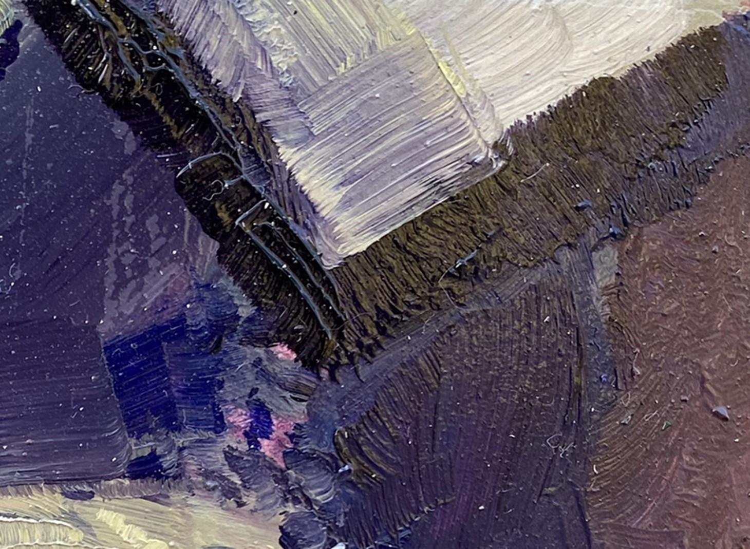 « Sugarmill Bat » (2024) de Delton Demarest, peinture à l'huile originale en vente 5