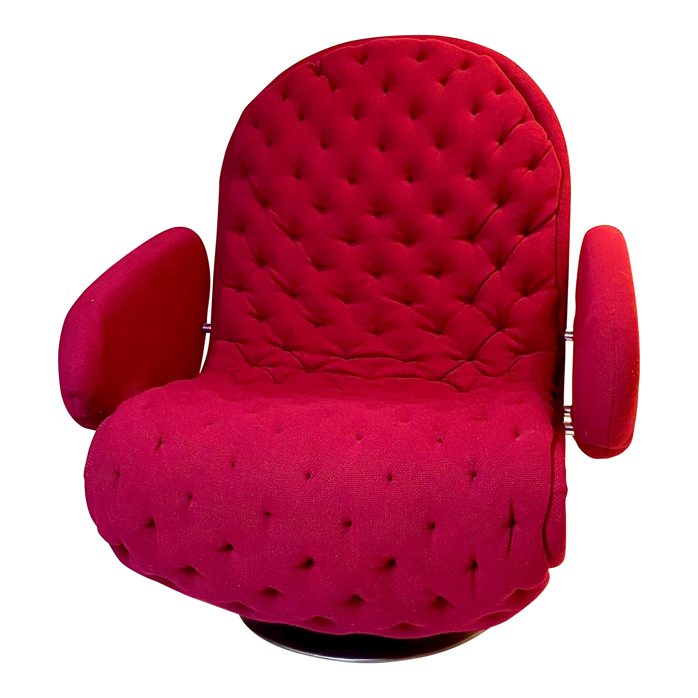 Deluxe 1-2-3 Sessel von Verner Panton für Fritz Hansen, Dänemark, 1970er Jahre.